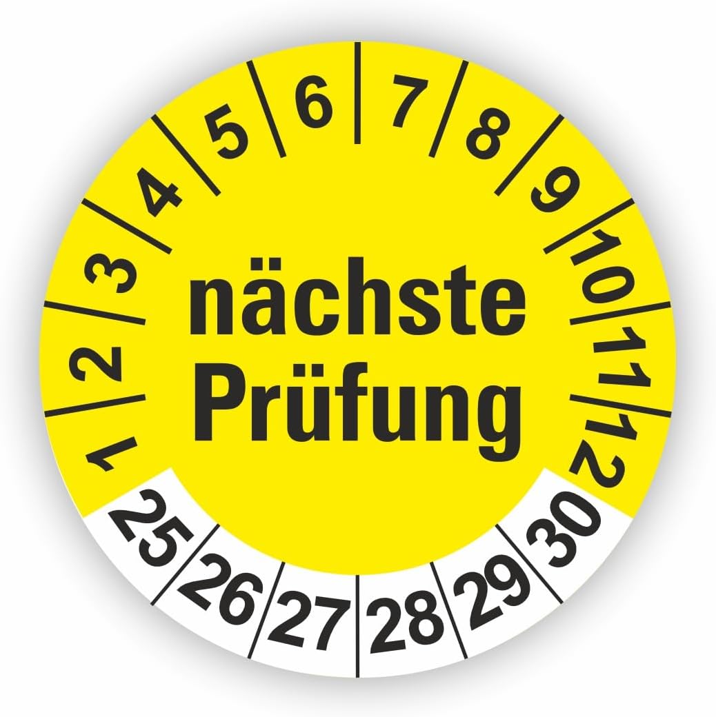 Prüfplakette - nächste Prüfung